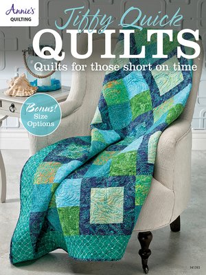 cover image of Jiffy Quick Quilts